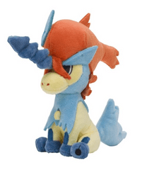 Keldeo (Resolute Form) Sitting Cuties Plush - 7 in